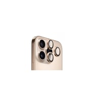 iPhone 16 pro Max taşlı kamera lens koruyucu (Mor)