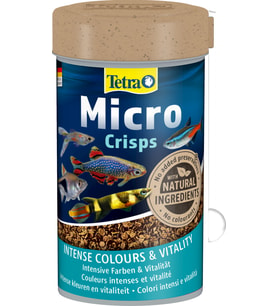 Tetra Micro Crisps Tropilal Balık Güçlü Renk ve Bağışıklık Yemi - 100ML