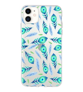 PrintiFy Apple  iPhone 11 ile Uyumlu 1mm Slim Fit Nazar Boncuğu 3 Baskılı Şeffaf  Kılıf