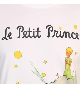 Bant Giyim - Küçük Prens Beyaz Erkek T-shirt Tişört