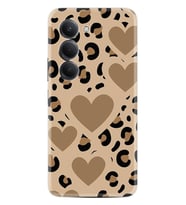 Xiaomi Redmi 15 Kılıf Boutique Baskılı Resimli Leopar Kalp Pcode -068