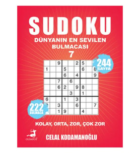 Sudoku Dünyanın En Sevilen Bulmacası 7