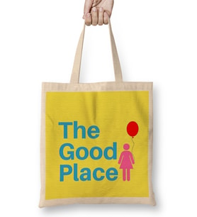The Good Place 04 Bez Çanta Uzun Saplı
