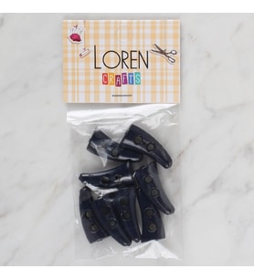 Crafts 8 Li Koyu Lacivert Çoban Düğme - 127