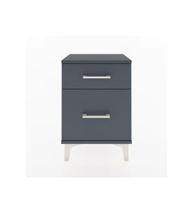 Arges Komodin 2 Çekmeceli 44x30x64 Antrasit-Antrasit