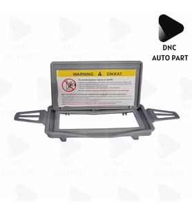 Mercedes E Class W210 1996-2003 için Güneşlik Ayna Kapağı- GRİ