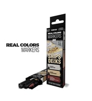 AK RCM104 Real Colors Marker Seti, Gemi ve Güverte Boyama, 3 Adet
