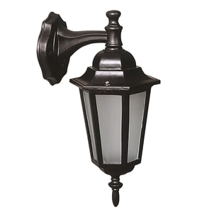 AVONNI BAP-68061-BSY-M2-OP Siyah Boyalı Dış Mekan Aydınlatma E27 Aluminyum Cam 25x20cm
