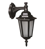 AVONNI BAP-68061-BSY-M2-OP Siyah Boyalı Dış Mekan Aydınlatma E27 Aluminyum Cam 25x20cm