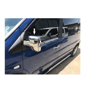 Mercedes Vito W638 Krom Ayna Kapağı ABS 2 prç. 1999-2004 Arası