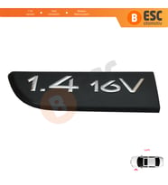 Renault Megane MK2 Scenic MK2 için Sol Taraf 1.4 16V Monogram Amblemi Yazısı 8200209128