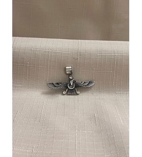 AHURA MAZDA 925 AYAR GÜMÜŞ KOLYE
