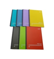Gıpta Fresco Spiralli Düz Plastik Defter A4 72 Yaprak Çizgili (12 Li Paket) (Karışık)