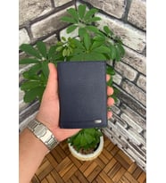 Guard Lacivert Hakiki Deri Çok Bölmeli Madeni Para Gözlü Dikey Model Erkek Cüzdan // GRD260612WT490