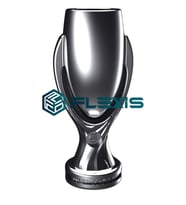 FLEXIS WE MAKE IT POSSIBLE FOR YOU UEFA SÜPER KUPA MAKETİ FIFA GERÇEK HEDİYELİK FUTBOL 25 CM