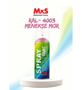 MxS RAL 4003 Menekşe Mor Akrilik Sprey Boya 400 ML