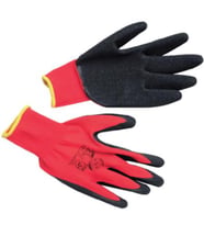 Eldiven Kırmızı Siyah Latex Ysr No: 10 (Kırmızı-Siyah)