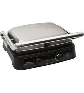 Tefal Grill Gourmet Minute  6 Dilim Kapasiteli  2000 Watt Izgara Ve Tost Makinesi Inox