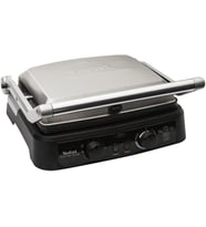 Tefal Grill Gourmet Minute  6 Dilim Kapasiteli  2000 Watt Izgara Ve Tost Makinesi Inox