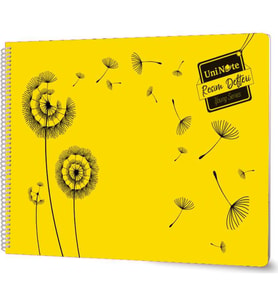 Çınar Resim Defteri Spiralli Plastik Kapak 25 YP 24x34 33006 (Karışık)