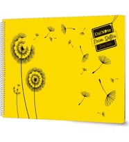 Çınar Resim Defteri Spiralli Plastik Kapak 25 YP 24x34 33006 (Karışık)