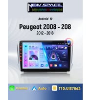 PEUGEOT 208-2008 ANDROİD 6GB RAM 128GB ROM 8 ÇEKİRDEK CARPLAY MULTİMEDYA