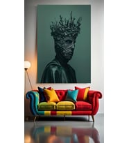 DİSTOPİK KARAKTER V11 Ev Duvar Salon Güzellik Salonu Ofis Dükkan Dekarasyon Kanvas Tablo (Çok Renkli)