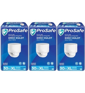Prosafe Emici Külot Hasta Bezi XL-Extra Large 90 Adet (3PK*30)