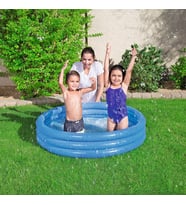 62008 Pompalı - Bestway 3 Boğum Çocuk Havuzu, 102cm x 25cm Bestway 51025 (Mavi)