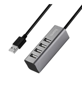 HOCO HB1 80cm Kablolu 4 Portlu USB Çoğaltıcı HUB Adaptör-(5775) - HEP-6207-8728