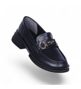Ayakcenter Nhr1 Kadın Loafer Ayakkabı (Siyah)