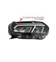 LEOPARTS Dacia Duster Far Lambası Sağ (İç Çizgiler Beyaz) 2021-2024 260106194R