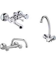 ARÇE Klasik Çevirmeli Banyo  Kuğu Evye Ve Lavabo Bataryası
