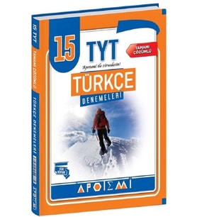Apotemi Tyt Türkçe 15 Deneme 2023 model
