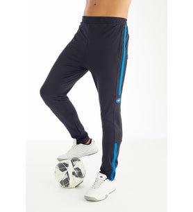 Crozwise 2190-01 Lacivert_Mavi Training Dar Paça Erkek Spor Pantolon (Lacivert-Mavi)