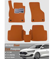 FORD FOCUS 4 (2019-2023) Uyumlu EVA Paspas Tam Set–Araca Özel,Su Geçirmez,Kolay Montaj