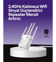 Wps Destekli 2.4ghz + 5ghz Wifi Sinyal Güçlendirici