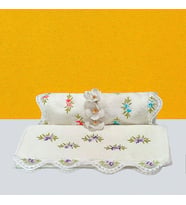 Mineli Havlu 30x50 cm  3'lü Set (Beyaz)