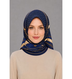 Lesscarves Twill Desenli Eşarp LS2201