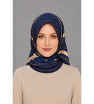 Lesscarves Twill Desenli Eşarp LS2201