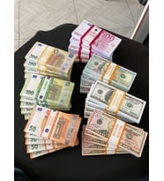 YENİ 35 DESTE KARIŞIK PARA 50-100-200-500 EURO VE 50-100-100 DOLAR GEÇERSİZ PARA EĞLENCE OYUN ŞAKA  DÜĞÜN PARASI FİLM PARASI DİZİ ÇEKİMLERİ İÇİN PARALAR