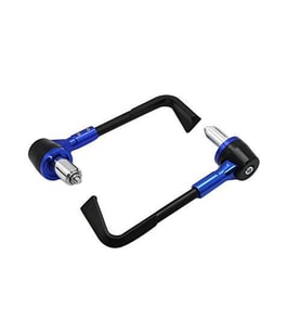 TEX T0038 Motosiklet Bisiklet Scooter Gidon Elcik Koruma Universal Alüminyum Manet Koruma Mavi