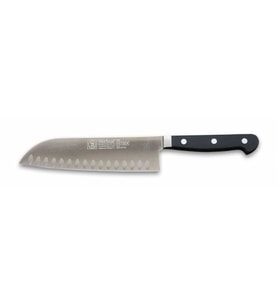 61950 - Sıcak Dövme Oluklu Santoku Şef Bıçağı 18 cm pop
