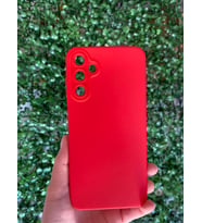 Samsung Galaxy A15 Lansman Silikon Kırmızı