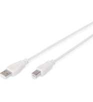 AK-300102-030-E 3M USB2.0 TYPE-A TO TYPE-B KABLO BEYAZ