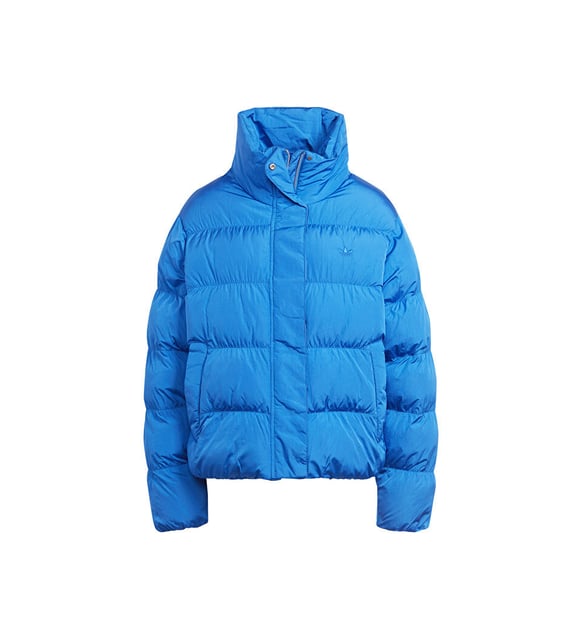 adidas Short Vegan Jkt Kadın Günlük Vegan Dolgulu Mont IJ8234 Mavi