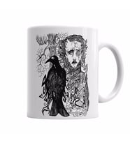 Edgar Allan Poe    Kupa Bardak Porselen