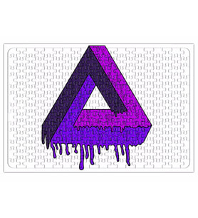 Triangle Psychedelic Puzzle 240 Parça Yapboz