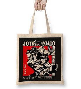 Jotaro Kujo 024 Bez Çanta Uzun Saplı
