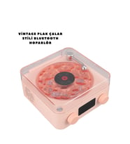 Bluetooth Hoparlör Pembe